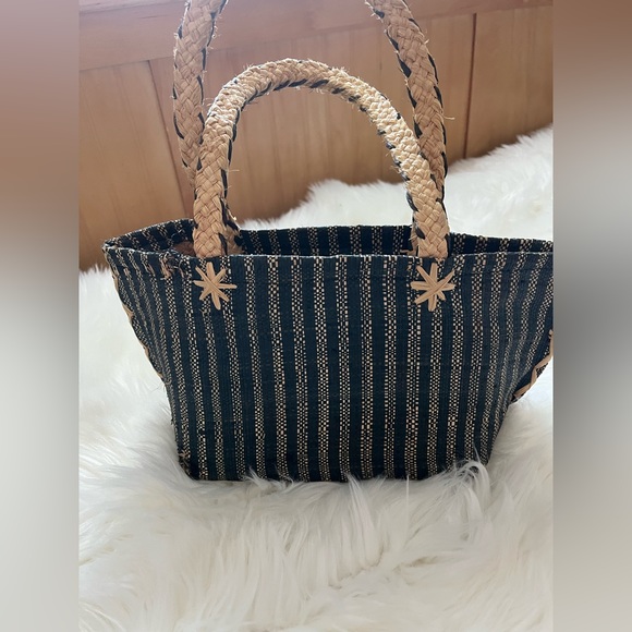 Annabel Ingall 100% Raffia Tote Handmade in Madagascar - Picture 14 of 14
